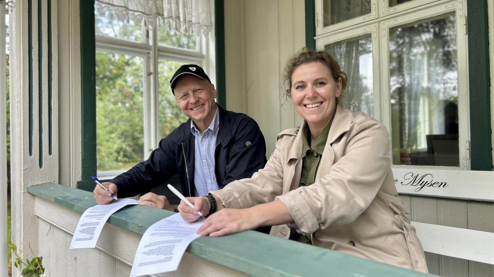 Lenke til artikkel: Signaturene er på plass: Nå blir det bypark i Mysen