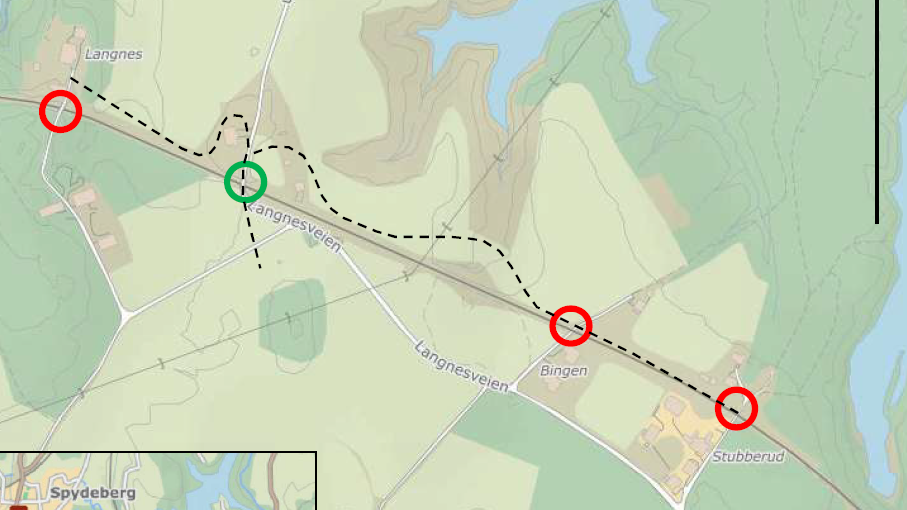 Lenke til artikkel: Høring og offentlig ettersyn: Detaljregulering for sanering av planoverganger ved Langnes i Askim