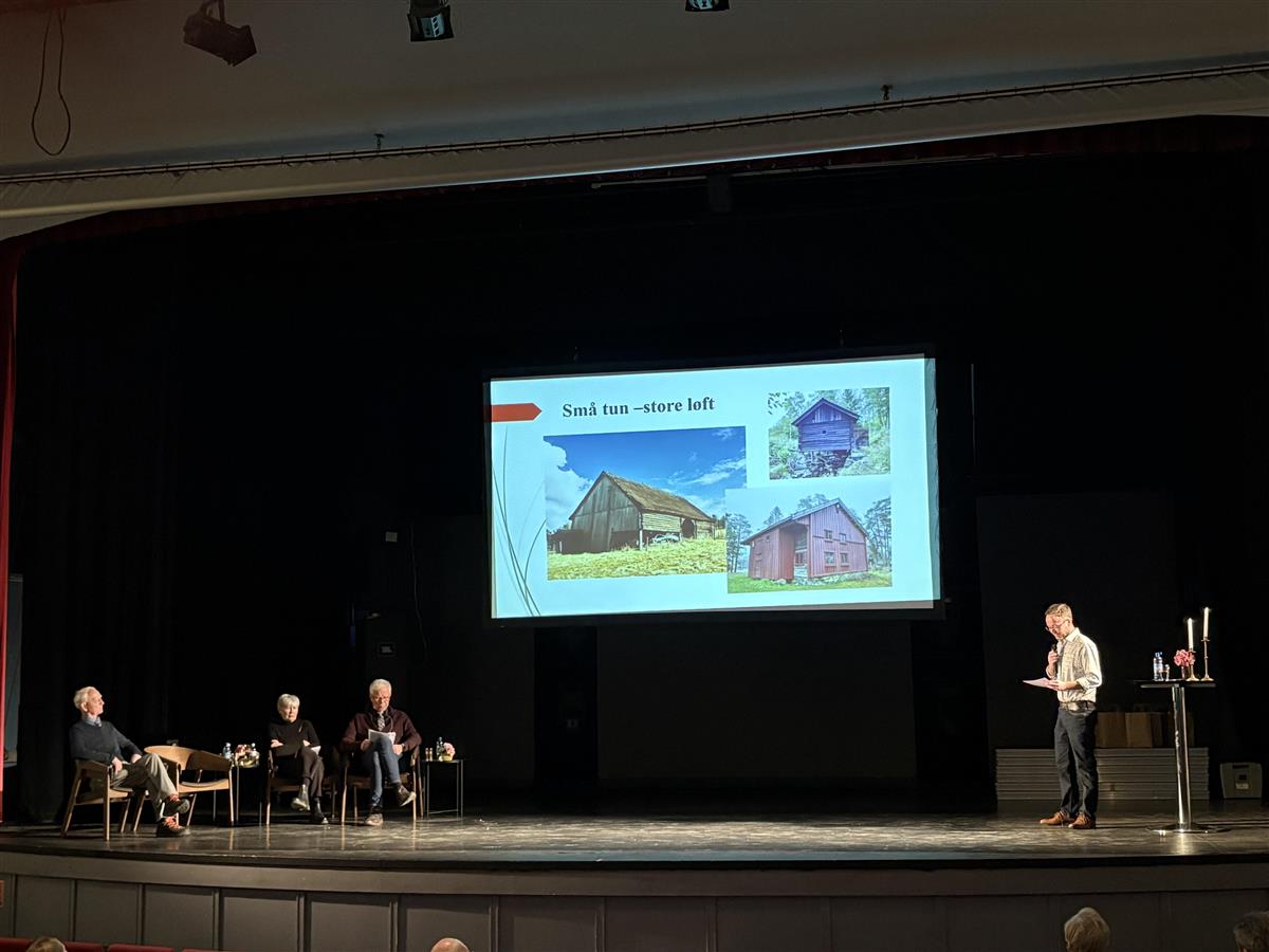 Storskjerm på Festiviteten - Klikk for stort bilde