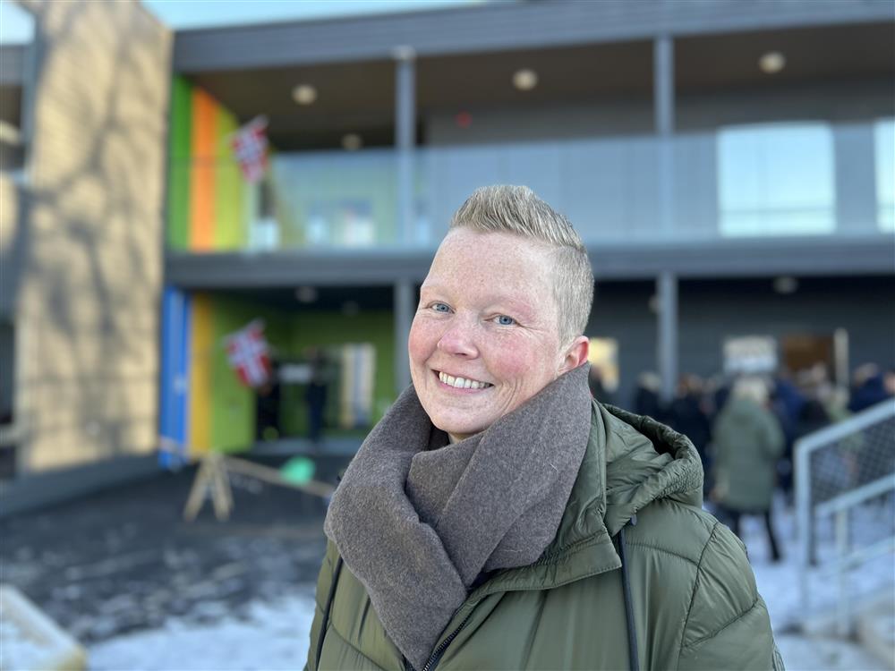 Enhetsleder Løkenskogen barnehage, Elisabeth Jakobsen.  - Klikk for stort bilde