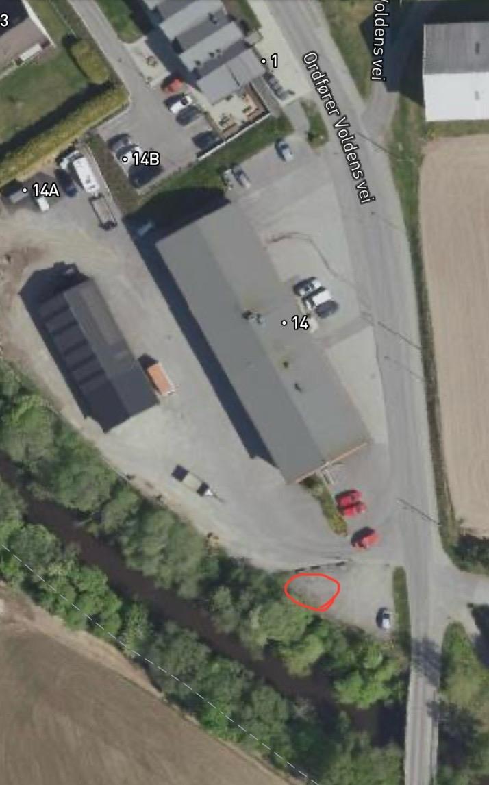 Ordfører Voldens vei i Mysen - Klikk for stort bilde