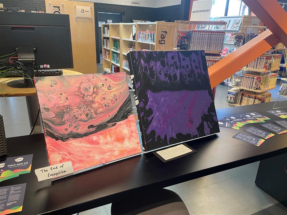 kunst på IB - Klikk for stort bilde