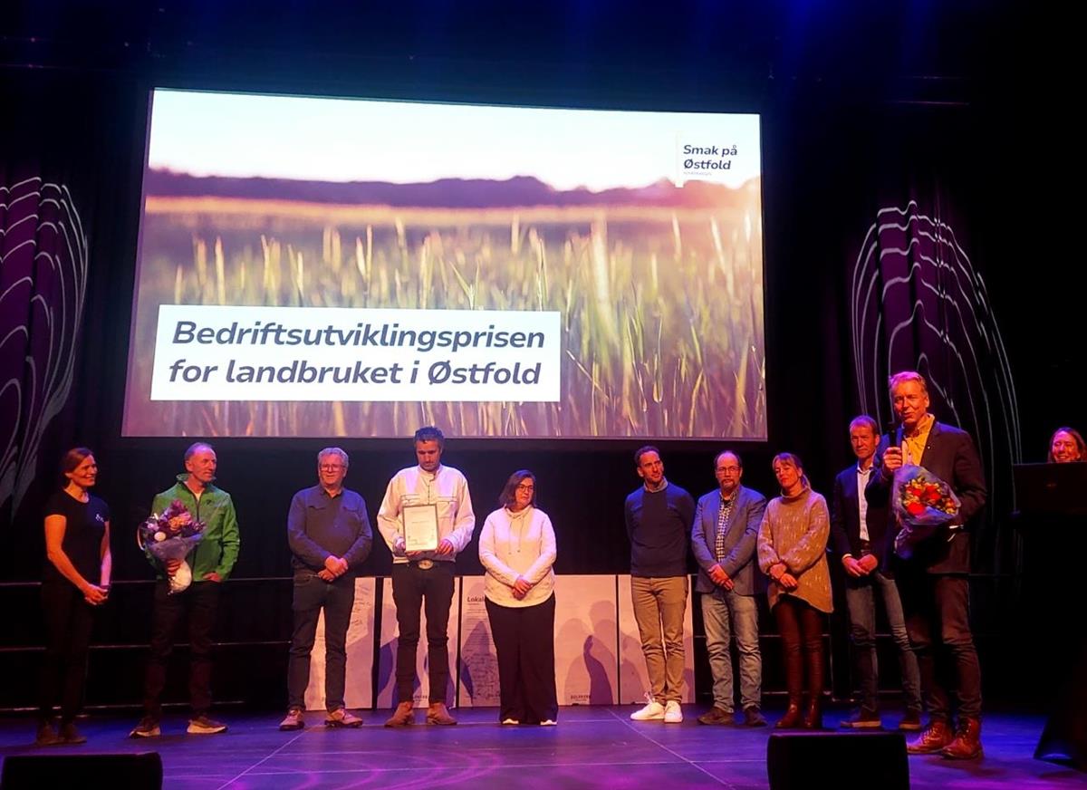 Norsk Urkorn AS får bedriftsutviklingsprisen 2024 - Klikk for stort bilde