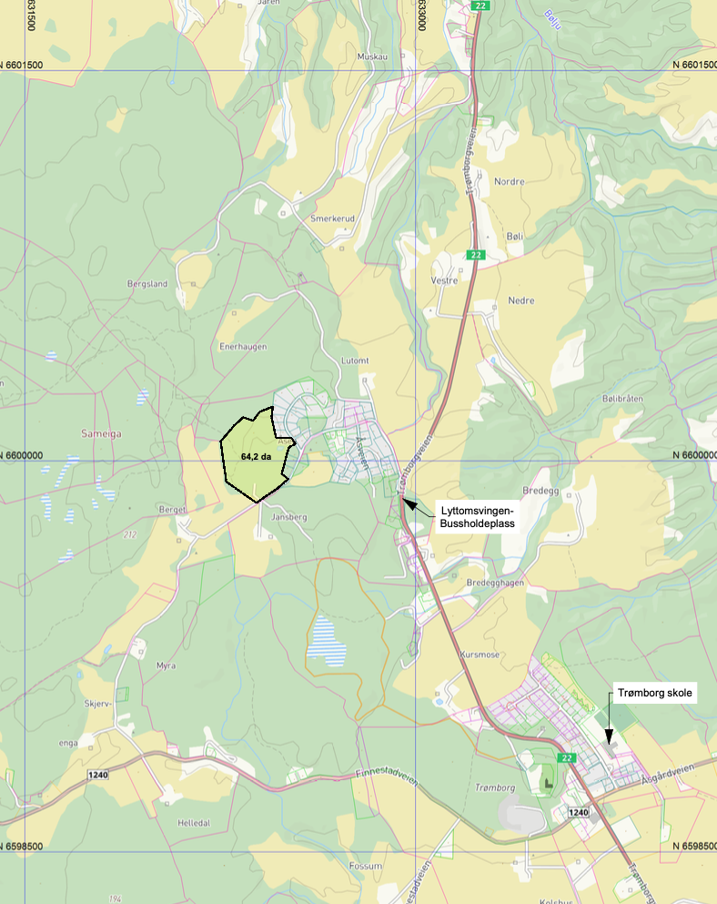 Åsen skog III - Klikk for stort bilde