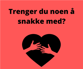 Lenke til artikkel: Trenger du noen å snakke med?