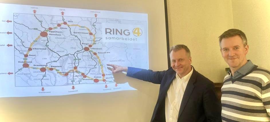 Saxe Frøshaug og Erling Sande - Klikk for stort bilde