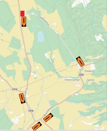 kart - Klikk for stort bilde