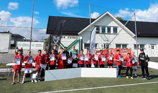 Fotballskole i Mysen - Klikk for stort bilde
