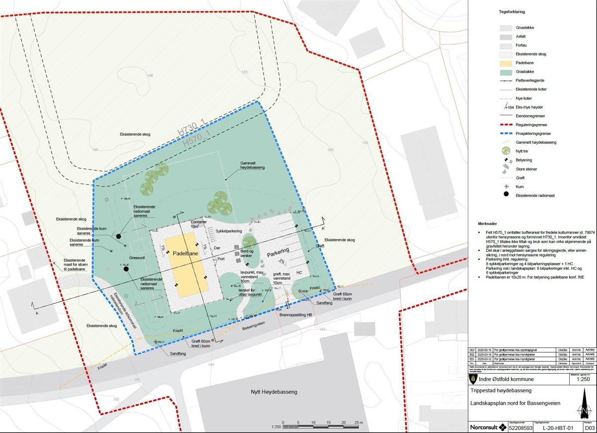 kart over høyebasseng Trippestad - Klikk for stort bilde